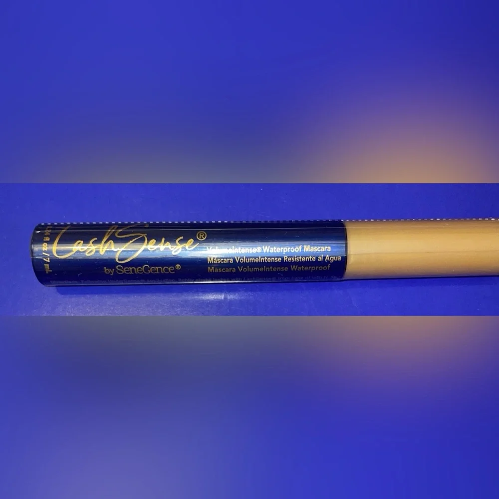 Brand New Black Waterproof VolumeIntense Mascara with lash growth serum
